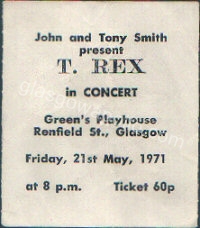 T Rex - 21/05/1971
