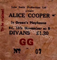 Alice Cooper - The Phlorescent Leech and Eddie - 10/11/1972