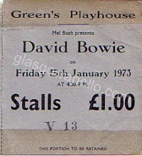David Bowie - Fumble - Stealers Wheel - 05/01/1973