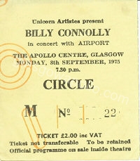 Billy Connolly - 08/09/1975