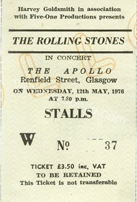 The Rolling Stones - The Meters - 12/05/1976