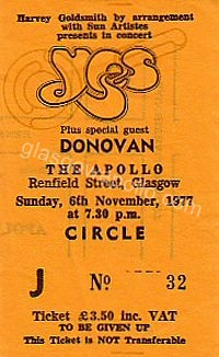 YES - Donovan - 06/11/1977