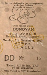 YES - Donovan - 07/11/1977