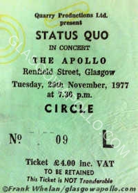 Status Quo - 29/11/1977