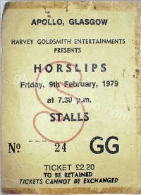 Horslips - Ronnie Paisley's Band - 09/02/1979