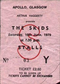 The Skids - The Edge - 16/06/1979