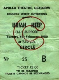Uriah Heep - Girlschool - 05/02/1980