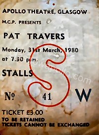 Pat Travers - Girl - 31/03/1980