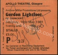 Gordon Lightfoot - 16/05/1981
