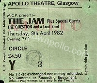 The Jam - Questions - 08/04/1982