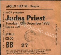 Judas Priest - Quiet Riot - 13/12/1983