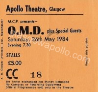 OMD - Fiction Factory - 26/05/1984