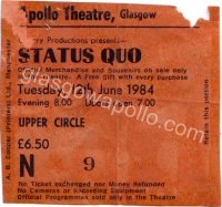 Status Quo - 12/06/1984